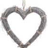 Dehner Türkranz Herz, Weiß, Ca. Ø38 Cm -Elho Verkäufe 6273833 WE FS 001 KranzHerzWhitewash