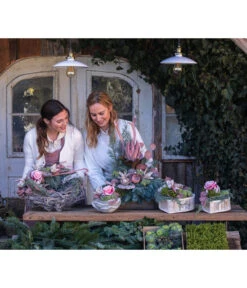 Grabgesteck Im Himmel, Rund, Ca. Ø20/H20 Cm -Elho Verkäufe 6462816 6462808 WE MO 001 SerieImHimmel Allerheiligen2023