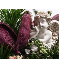 Grabgesteck Unvergessen, Oval, Ca. B60/H60/T25 Cm -Elho Verkäufe 6462915 WE DE 001 SerieUnvergessenPremiumAllerheiligen2023