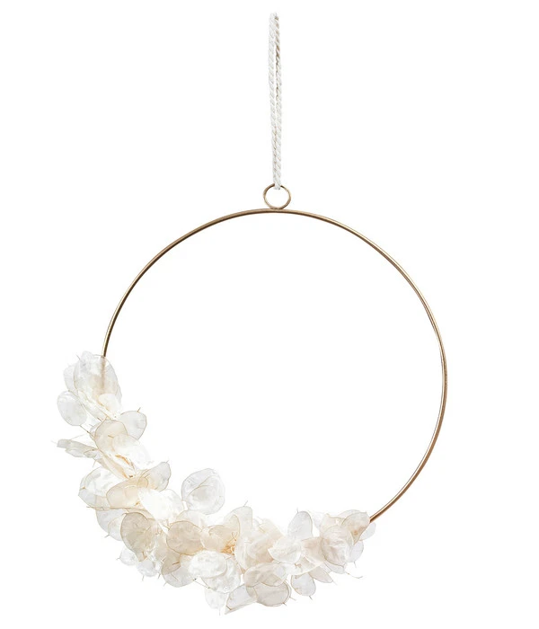 Dehner Türkranz Lunaria, Ca. Ø25 Cm 4 Dehner Türkranz Lunaria, Ca. Ø25 Cm – Bild 2