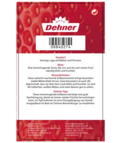 Erdbeere 'Delizz' -Elho Verkäufe 8840274 ErdbeereDelizzImmertragend Etikett 2